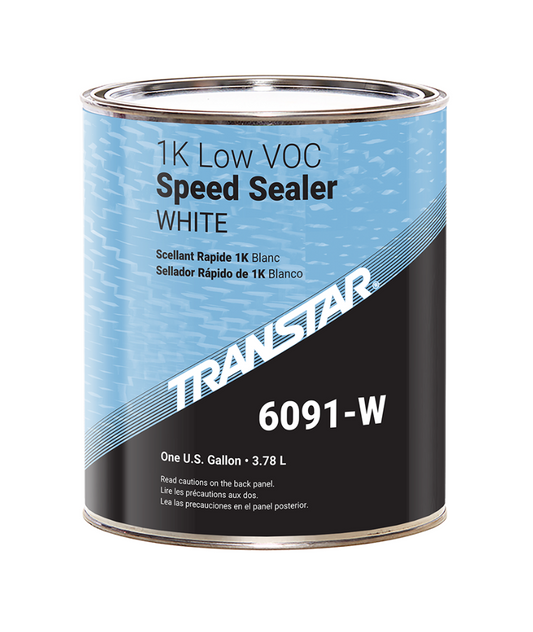 TRANSTAR® 6091-W 1K Speed Sealer, 1 gal Round Can, White, Low VOC
