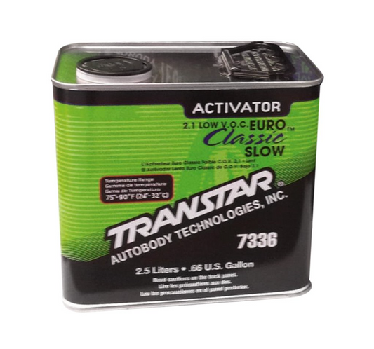 TRANSTAR® Euro Classic™ 7336 Slow Activator, 2.5 L Can, Clear, Liquid