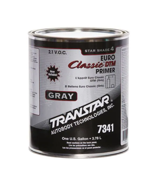 TRANSTAR® Euro Classic™ 7341 DTM Primer, 1 gal Can, Gray