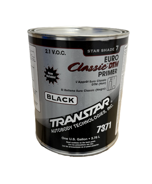 TRANSTAR® Euro Classic™ 7371 DTM Primer, 1 gal Can, Black