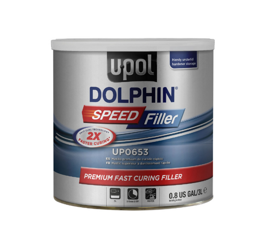 U-POL® DOLPHIN™ UP0653 Speed Filler Ultra Fast Premium Lightweight Filler