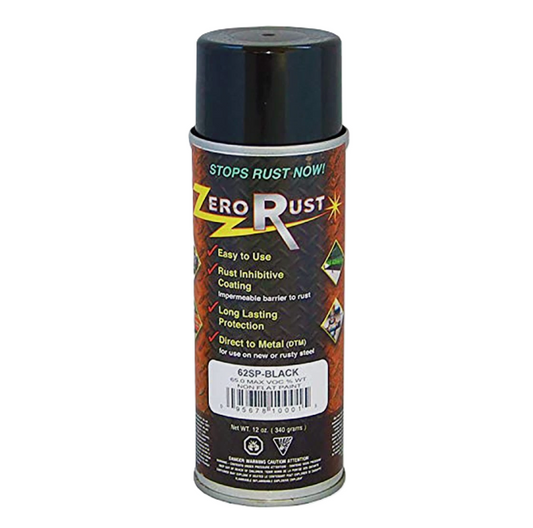 Zero Rust® High Solid Rust and Corrosion Control Coating, 12 oz Aerosol Can