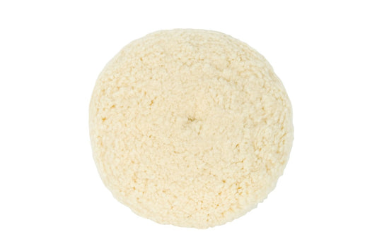 High Teck™ 775 Buffing Pad, 7.5 in Dia x 1.5 in in THK, 100% Wool, Hook and Loop
