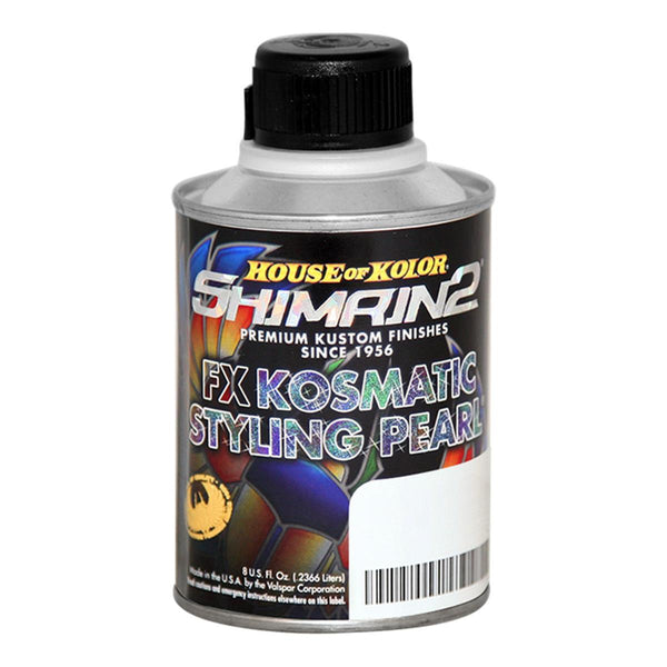 HOUSE OF KOLOR® SHIMRIN2® S2-FX38-HP1 FX Kosmatic Styling Pearl® Series Basecoat, 1/2 pt Can, Indigo FX