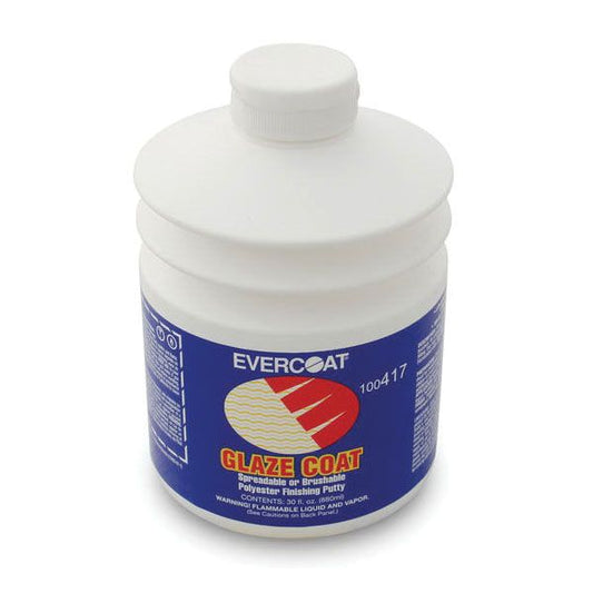 EVERCOAT® GLAZE® COAT Flexible Polyester Glazing Putty, 30 oz Pump, Thixotropic Liquid