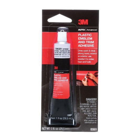 3M™ 1-Component Plastic Emblem and Trim Adhesive