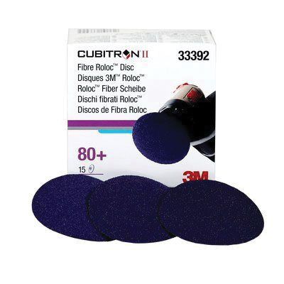 3M™ Cubitron™ II Roloc™ Premium Quick-Change Grinding Fiber Disc, 15 Discs per box