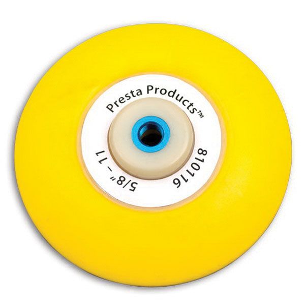 Presta 810116 Backing Plate, Use With: Single-Sided Wool or Foam Buffing Pad