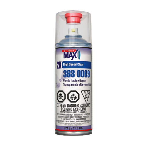 SprayMax® 3680069 2K Clear Coat, High-Gloss