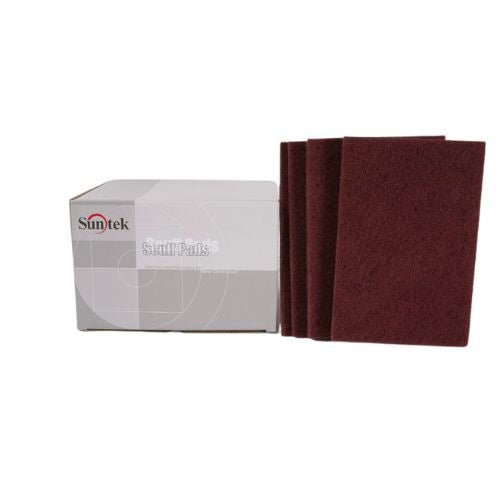 Sunmight 80100 Scuff Pad, Very Fine, 6 in W x 9 in L, 20 Sheets per box